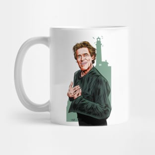 Willem Dafoe - An illustration by Paul Cemmick Mug